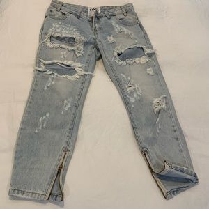 One Teaspoon Boyfriend Jeans